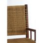 Joella bank hout - donkerbruin/naturel