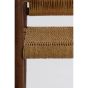 Joella bank hout - donkerbruin/naturel