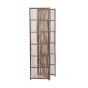 Hermien roomdivider - rotan bruin
