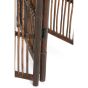 Hermien roomdivider - rotan bruin