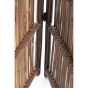 Hermien roomdivider - rotan bruin