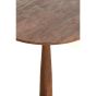 Ragusa ronde bijzettafel Ø40 cm - hout mat bruin
