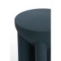 Mikoda ronde bijzettafel Ø36 cm - mat donkerblauw