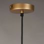 Cath hanglamp L - walnoot
