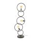 Hunter vloerlamp 3-lichts - artic zwart