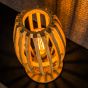 Stevie tafellamp 1L orbit - massief mango naturel