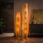 Stevie vloerlamp 5L orbit XL - massief mango naturel