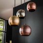 Natalia hanglamp 6x bol - mat nikkel