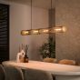 Dewi hanglamp 120 cm tube mesh - artic zwart