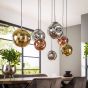 Gilian hanglamp 7L oud zilver van het woonmerk Fraaai