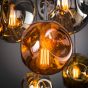 Gilian hanglamp 7L oud zilver van het woonmerk Fraaai