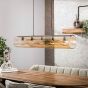 Clarke hanglamp 5L tube amber glas - artic zwart