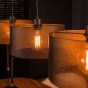 Stella hanglamp 3L rond - artic zwart
