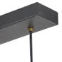 Marley hanglamp 7L mat zwart/antiek brons van het woonmerk Light&Living