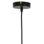 Pacino hanglamp rotan zwart 40cm van het woonmerk Light&Living