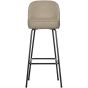 Vogue barstoel 80 cm boucle - beige