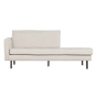 Rodeo daybed links bouclé naturel van het woonmerk BePureHome