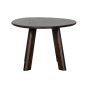 Roundly eettafel mangohout 160 x 110 cm walnoot van het woonmerk BePureHome