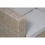 Cora 5 pcs loungeset wicker - beige/bruin