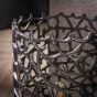 Boyd vloerlamp Ø25 cm weaver cylinder XL - zwart nikkel