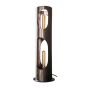 Sherrie vloerlamp Ø20 cm - zwart nikkel