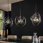 Sofia hanglamp 3L - artic zwart