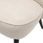 Sara bankje 110cm bouclé crème van het woonmerk Woood