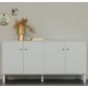 Madu dressoir - 160 cm - wolkengrijs van het woonmerk Woood