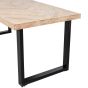 Combi-Tablo mango visgraat 180x90 cm + U-poot