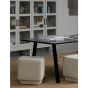 Eettafel combi-tablo - 180 x 90 cm - blacknight van het woonmerk Woood