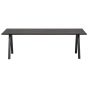 Eettafel combi-tablo - 180 x 90 cm - blacknight van het woonmerk Woood