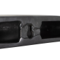 Rock wandplank 7x60x13 cm aluminium - zwart