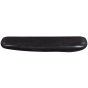 Rock wandplank 7x60x13 cm aluminium - zwart