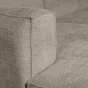 Bean chaise longue links grove melange - travertin