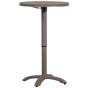Jeppe verstelbare bartafel tuin aluminium - bruin/grijs