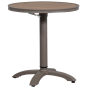 Jeppe verstelbare bartafel tuin aluminium - bruin/grijs