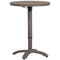 Jeppe verstelbare bartafel tuin aluminium - bruin/grijs