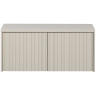New gravure kistbank grenen dust