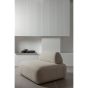 Sterck fauteuil met verplaatsbare rugleuning - naturel