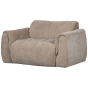 Baggy loveseat 3D chenille - zand
