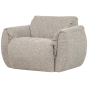 Baggy draaifauteuil geweven stof