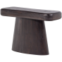 Amco sidetable mangohout - zwart