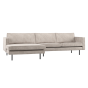 Rodeo chaise longue bank links ribstof