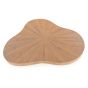 Bobbie salontafel organisch hout - lichtbruin