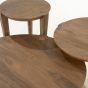 Davina bijzettafel ø40 cm - bruin