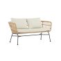 Elias loungebank - 140 cm - naturel