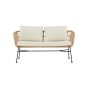 Elias loungebank - 140 cm - naturel