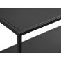 Sigurd metalen boekenkast - 1 deur - 135 cm - zwart