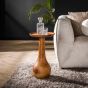 Anantoli ronde bijzettafel - Ø35 cm - naturel van het woonmerk Fraaai