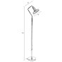 Anshin vloerlamp glas van het woonmerk Puur